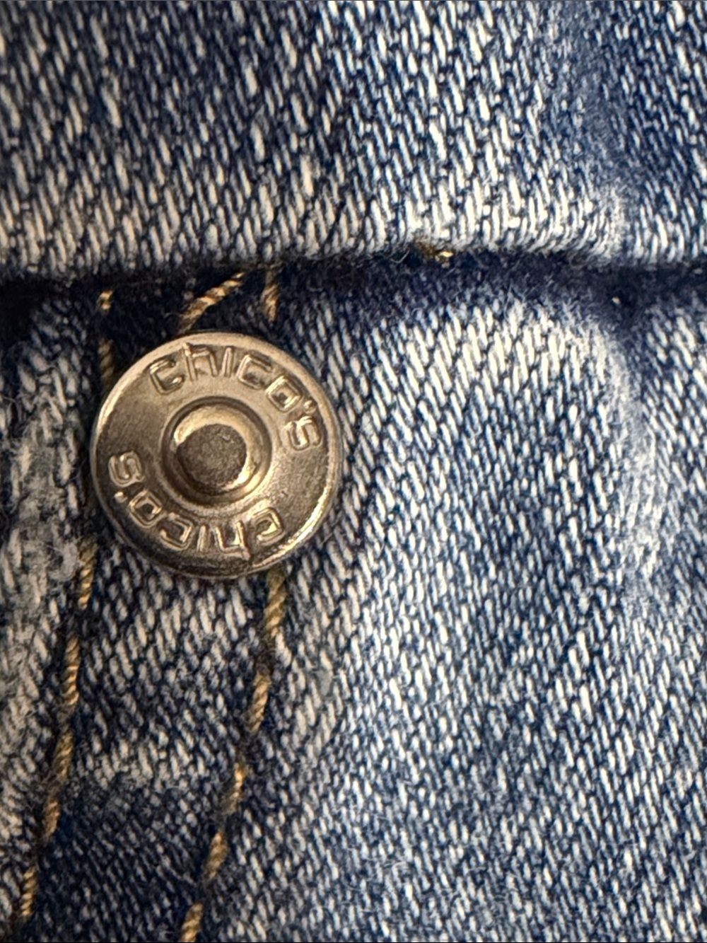 Blue Women's Cropped Embroidered Jeans - Picture 5 of 5